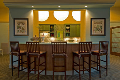 Trendy kitchen photo in Seattle