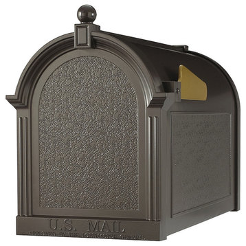 Capital Mailbox, French Bronze