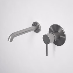 Lusso Luxe Series Wall Mounted Bath Mixer Tap Valve & Spout Brushed Stainless - Products
