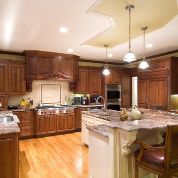 Spacious Kitchens
