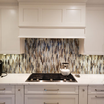White Shaker Kitchen - Closter, NJ
