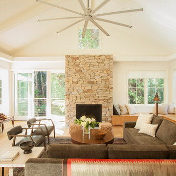 Transitional Living Room