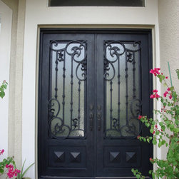 Forge Iron Designs Wrought Iron Doors - Front Doors