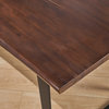 GDF Studio Simona Indoor 6-Seater Rectangular Acacia Wood Dining Table