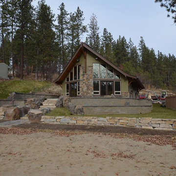 Reconstruction and Addition Lake Cabin - Spokane