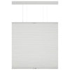 Top-Down Cordless Honeycomb Cellular Pleated Shades, Set of 2, White, 29"