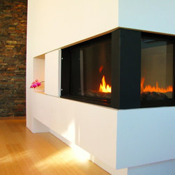 Spark Direct Vent Tri Vu 3ft Model 92 - Indoor Fireplaces
