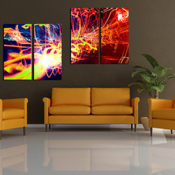 Four pieces wall design - Artwork