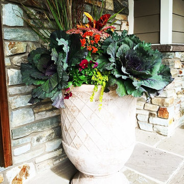 Fall Container Garden Design