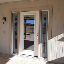 Fiberglass Hinged Entry Doors - Patio Doors