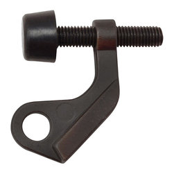 Designers Impressions - 8005 Oil Rubbed Bronze Door Guard Hinge Pin Door Stop - Door Stops