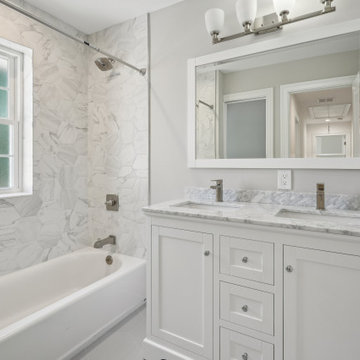 Hall Bathroom | Second Level Addition New Milford NJ