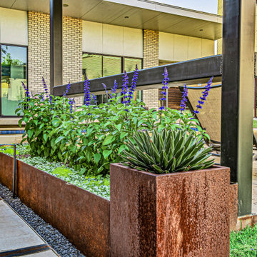 Modern Industrial Oasis | Dallas Landscape Design
