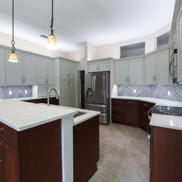 Two-Tone Kitchen Remodel