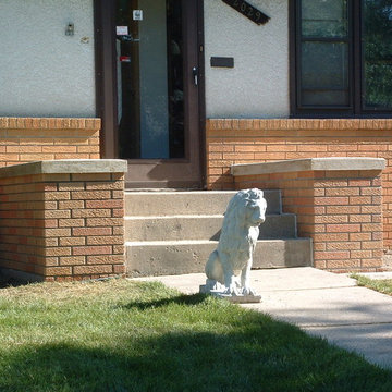 Brick & Stone Steps