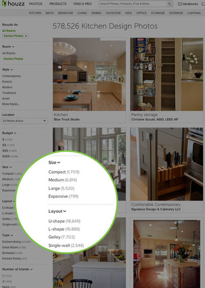 Inside Houzz: Filters Add New Dimension to Photo Browsing