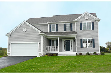 Minimalist exterior home photo in Providence