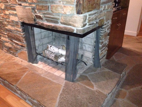 Corner Fireplace Help