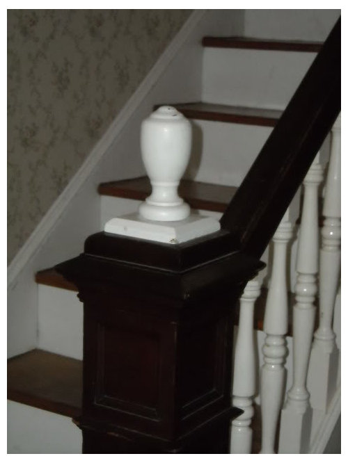 10" H X 4 3/4" W Poplar Wood Staircase Finial Newel Post Cap FN-0107 