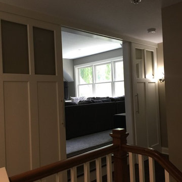 Barn Doors to New Loft Addition