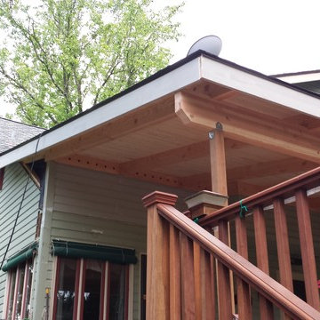 Deck Cover Timber Frame