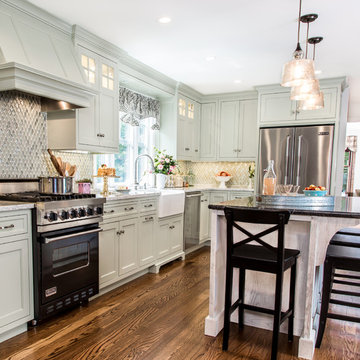 Mint Green Kitchen