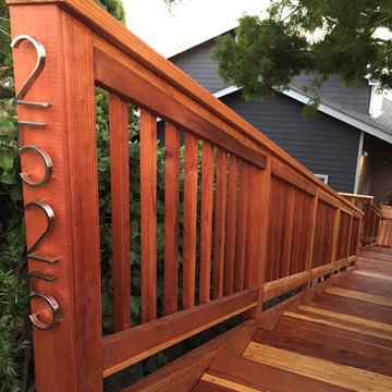 Deck and Stairs with a View