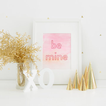 Easy DIY Valentine's Day Wall Art
