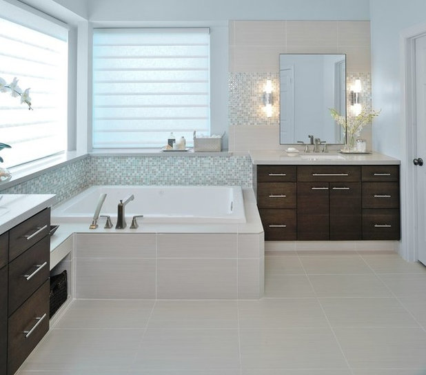 Модернизм Ванная комната by DCI Home Improvements