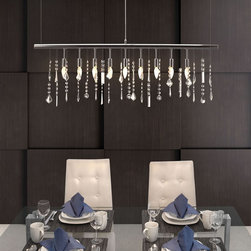 Zuo Shooting Stars Ceiling Lamp Chrome - SKU: 50029 - Pendant Lighting