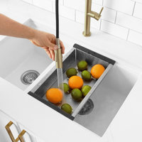 STYLISH 15 3/8 Stainless Steel Workstation Colander