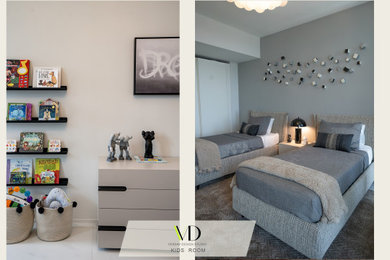 Example of a kids' room design in Miami