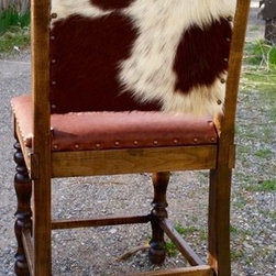 Cowhide barstool - Bar Stools And Counter Stools