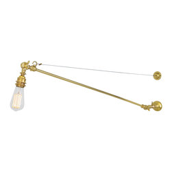 MANICK ADJUSTABLE INDUSTRIAL WALL LIGHT - Wall Lights