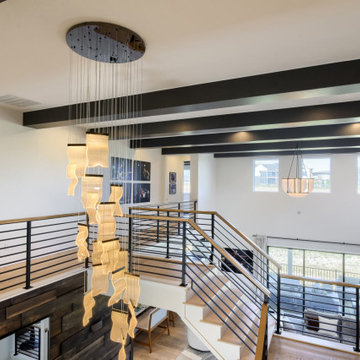 Castle Pines Beams and Architectural Wall
