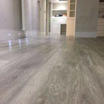 Amtico Grey Wood Flooring to Premises in South London