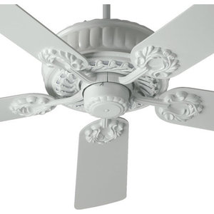 35525 4 Empress Traditional Ceiling Fan Antique Brass