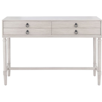 Aliyah 4 Drawers Console Table - Greige