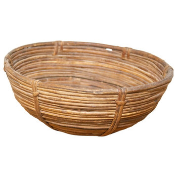 Vintage Farmhouse Wicker Basket-Mirik