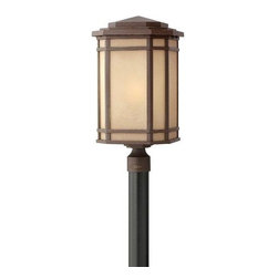 Hinkley - Hinkley Cherry Creek 1 Light Oil Rubbed Bronze Post Light, 1271OZ-GU24 - Post Lights