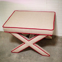 Custom X Benches - Footstools And Ottomans
