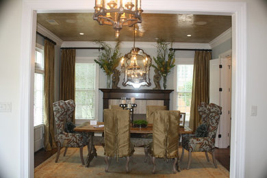 Dining room - traditional dining room idea in Other