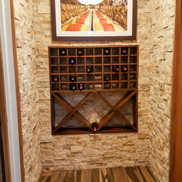 Garage Converted To Cigar Lounge