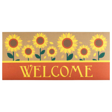 Doormat Insert, Sunflowers Welcome