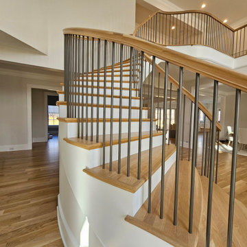 Project #116 | Elegant Curved Staircase