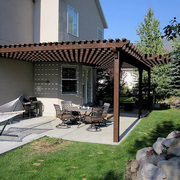 Attached Pergola
