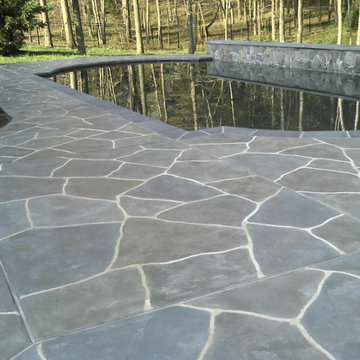 Stamped Concrete : Saratoga, CA