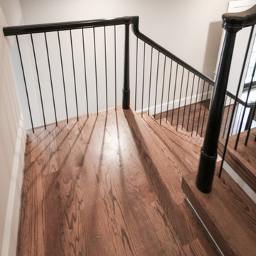 Project #89 | Contemporary Staircase with Rotunda Balcony
