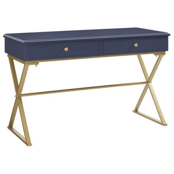 Blue and Gold Campaign Desk