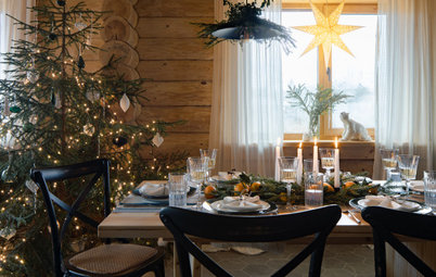 Houzz Tour: Scandi Christmas Decorations in a Russian Dacha
